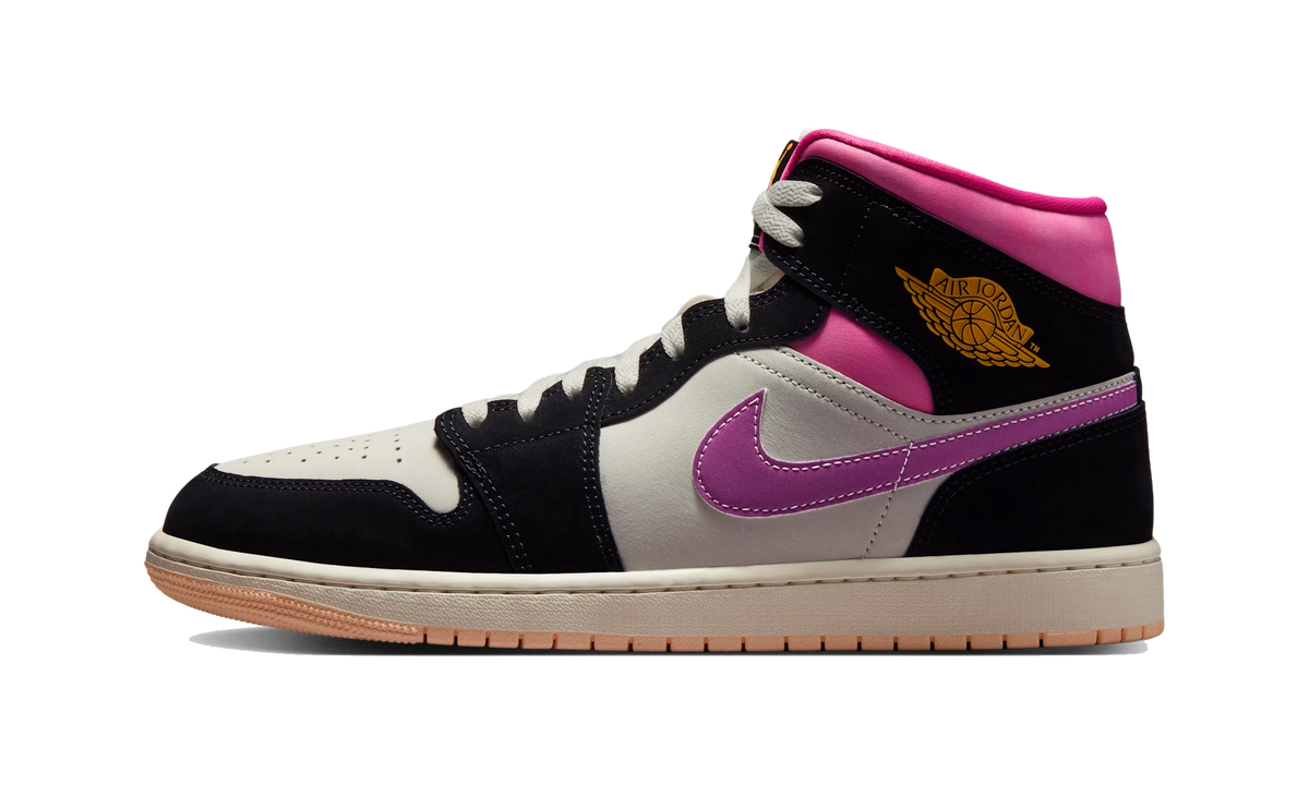Overkicks - Air Jordan 1 Mid SE World Tour (II3789-001) - vista lateral