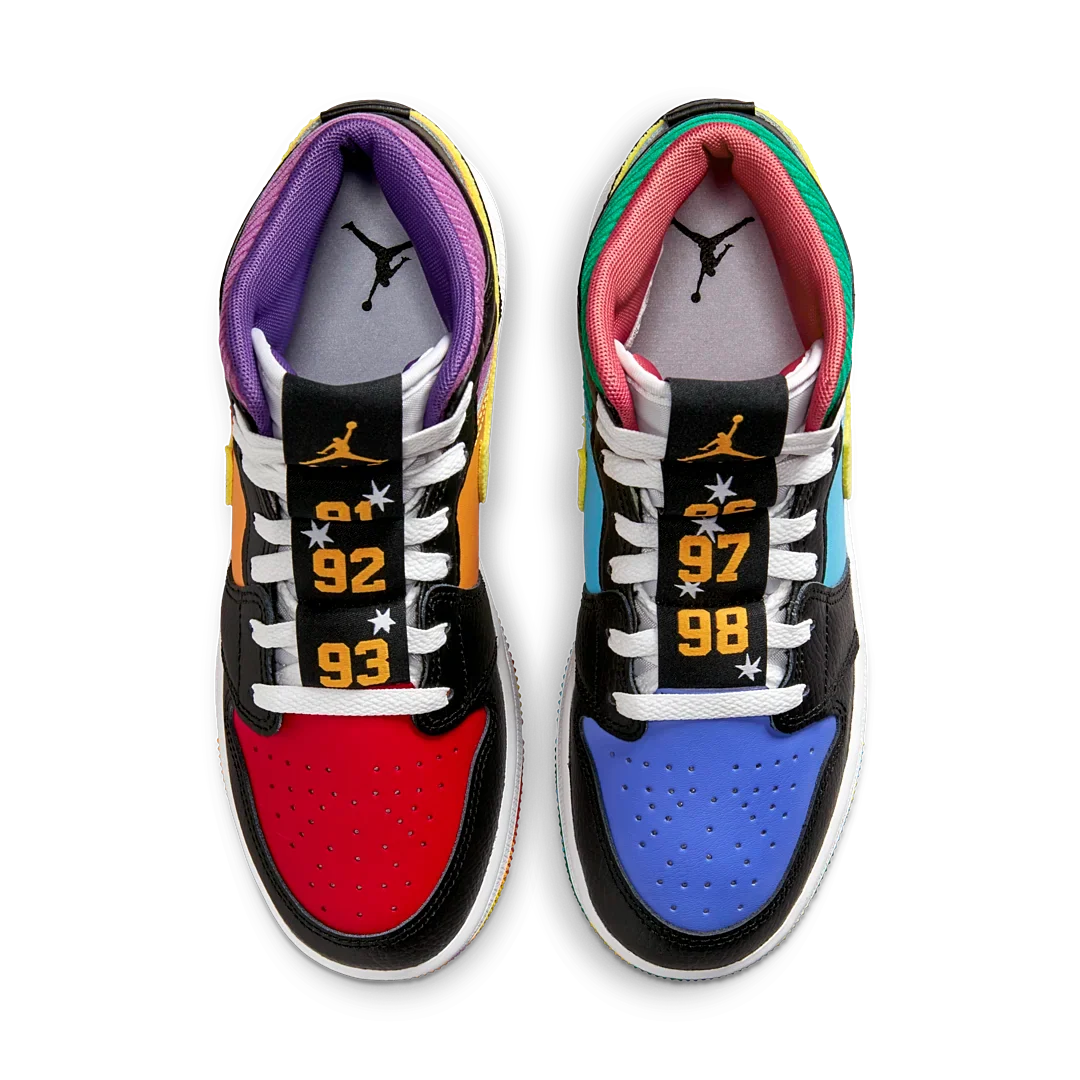 Overkicks - Air Jordan 1 Mid SS Six Championships (GS) (FD1317-007) - imagen 3