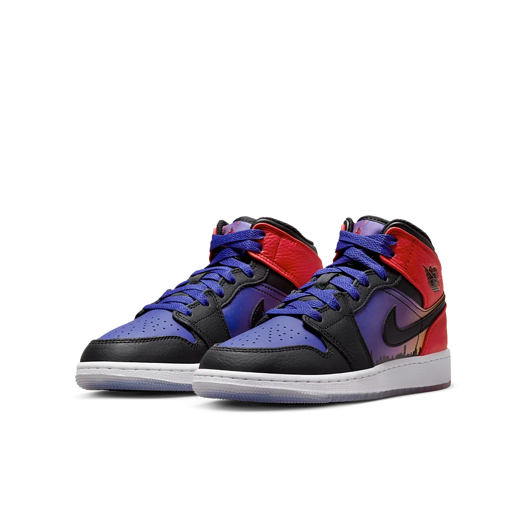 Overkicks - Air Jordan 1 Mid SS Skyline (GS) (DX4379-400) - imagen 2