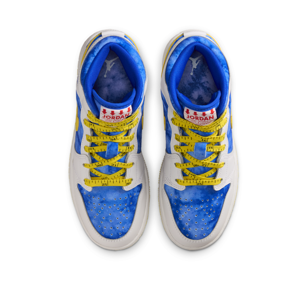 Overkicks - Air Jordan 1 Mid Sneaker School Be Tall In Your Thinking (GS) (FZ3945-100) - imagen 3