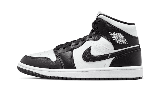 Overkicks - Air Jordan 1 Mid Split Black White (DR0501-101) - vista lateral
