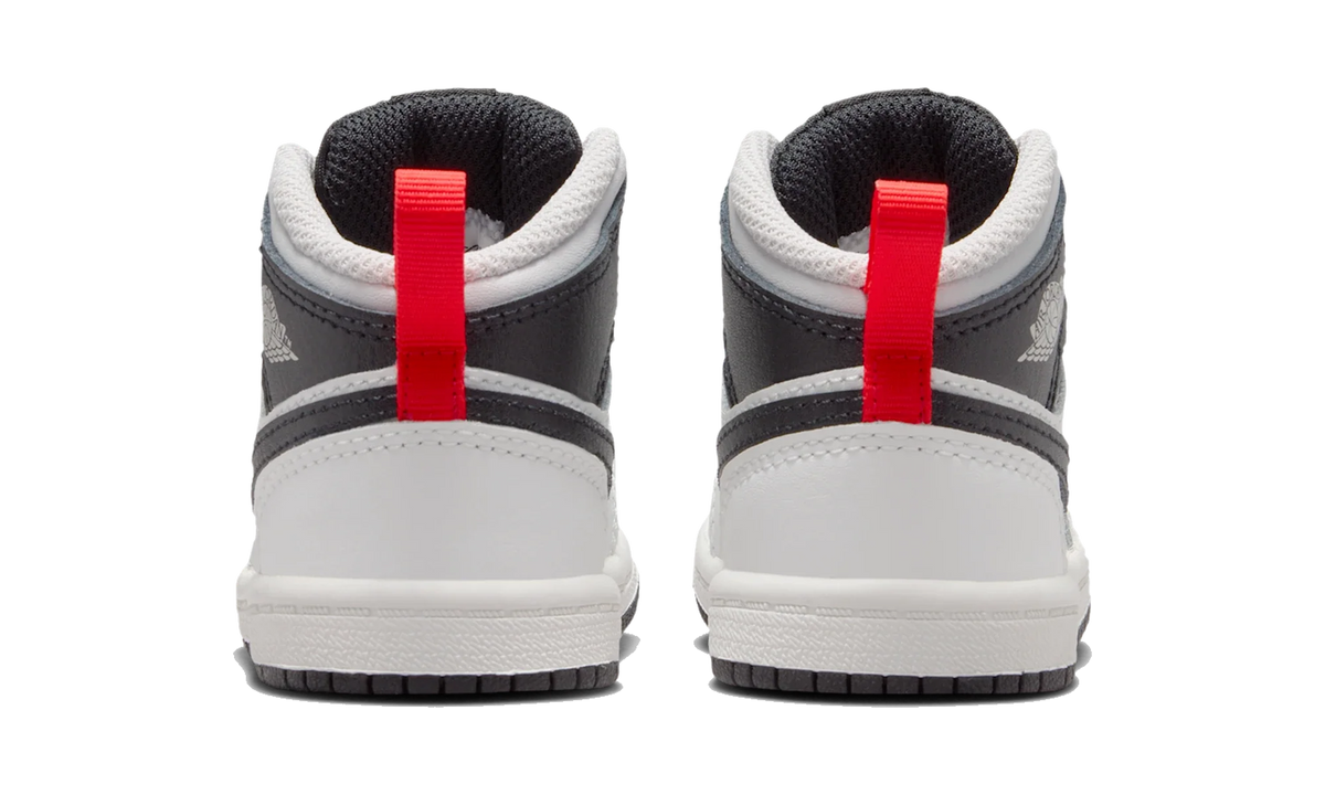Overkicks - Air Jordan 1 Mid Summit White Infrared Black (TD) (DQ8425-109) - imagen 6