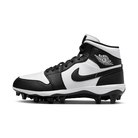 Overkicks - Air Jordan 1 Mid TD Cleat Panda (FJ6805-100) - vista lateral