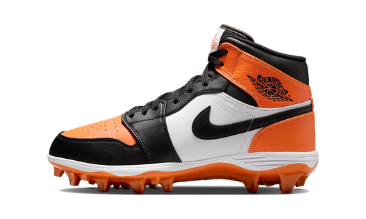 Overkicks - Air Jordan 1 Mid TD Cleat Shattered Backboard (FJ6805-801) - vista lateral