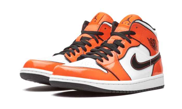 Overkicks - Air Jordan 1 Mid Turf Orange (GS) (BQ6931-802) - imagen 2
