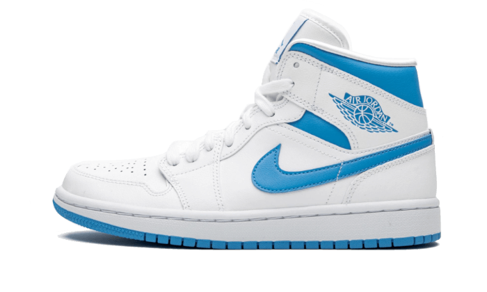 Overkicks - Air Jordan 1 Mid UNC (BQ6472-114) - vista lateral