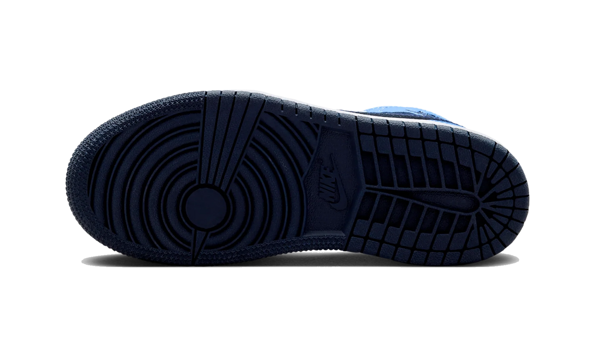 Overkicks - Air Jordan 1 Mid University Blue Midnight Navy (PS) (DQ8424-405) - imagen 3