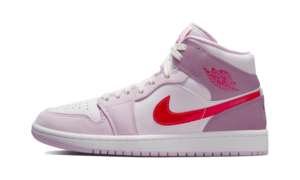 Overkicks - Air Jordan 1 Mid Valentines Day (2022) (DR0174-500) - vista lateral
