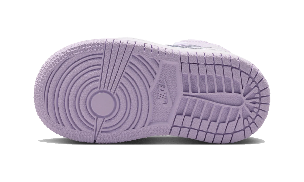 Overkicks - Air Jordan 1 Mid Violet Mist Barely Grape (TD) (DQ8425-502) - imagen 3