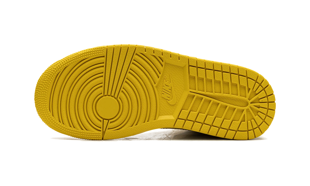 Overkicks - Air Jordan 1 Mid Vivid Sulfur (BQ6472-170) - vista superior