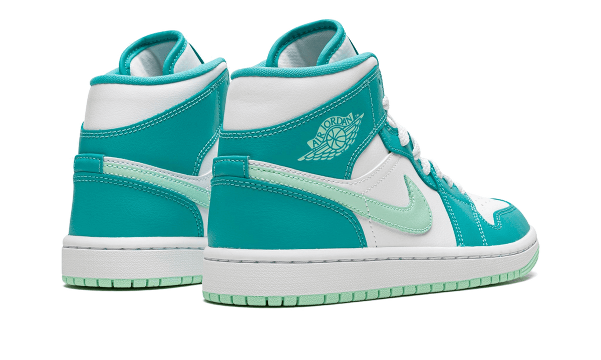 Overkicks - Air Jordan 1 Mid Washed Teal (DV2229-300) - par completo