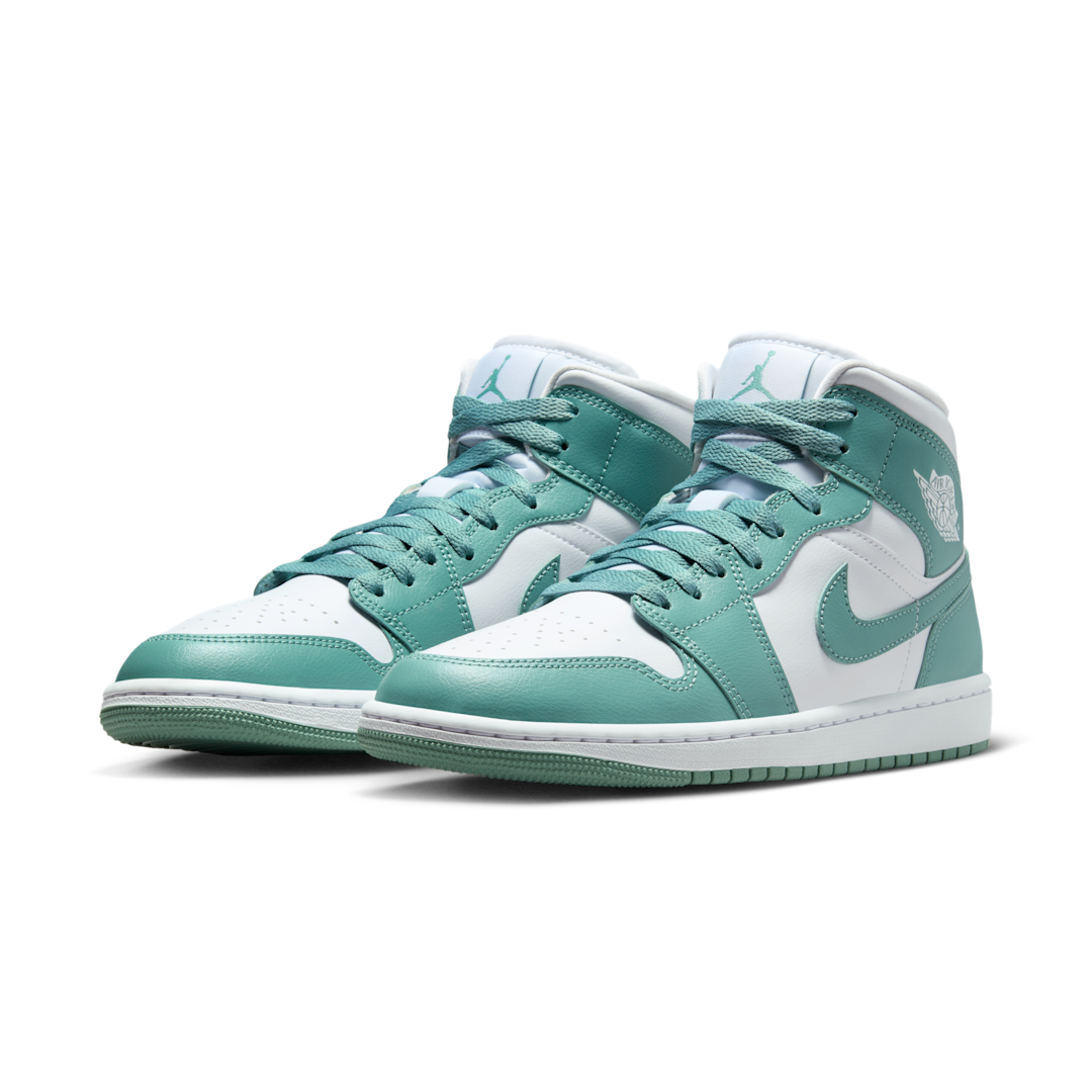 Overkicks - Air Jordan 1 Mid White Cannon (BQ6472-138) - vista trasera