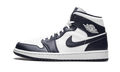 Air Jordan 1 Mid White Metallic Gold Obsidian (GS)