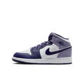 Air Jordan 1 Mid White Sky J Purple (GS)