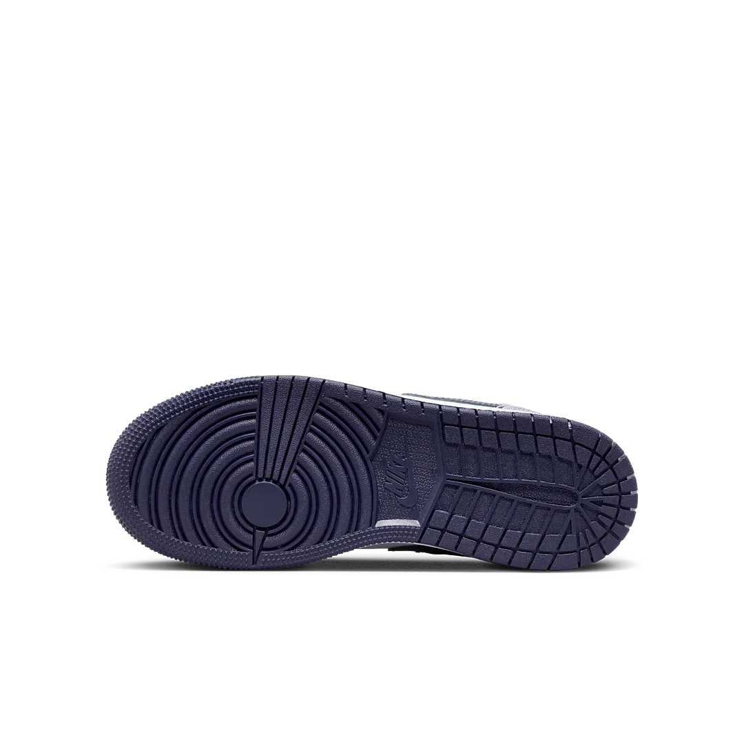 Overkicks - Air Jordan 1 Mid White Sky J Purple (GS) (DQ8423-515) - imagen 4
