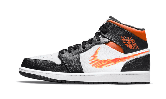 Overkicks - Air Jordan 1 Mid Zig Zag Swoosh (DN4929-100) - vista lateral
