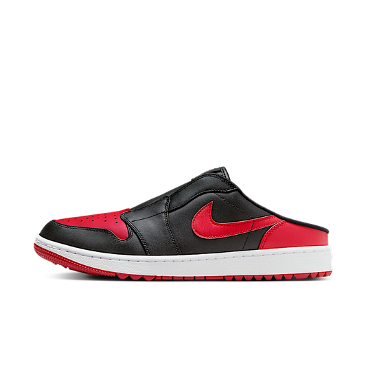 Overkicks - Air Jordan 1 Mule Golf Bred (FJ1214-001) - vista lateral