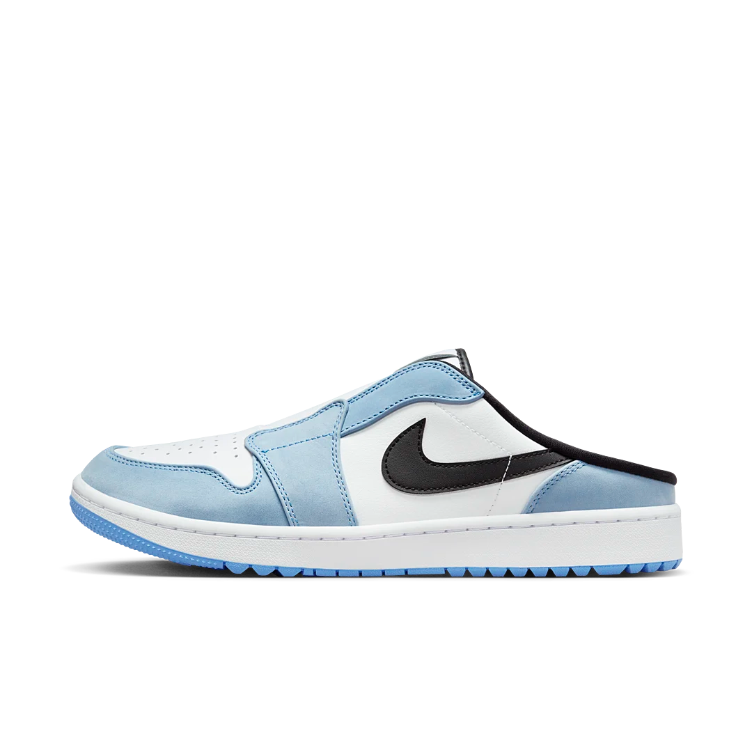Overkicks - Air Jordan 1 Mule Golf University Blue (FJ1214-400) - vista lateral