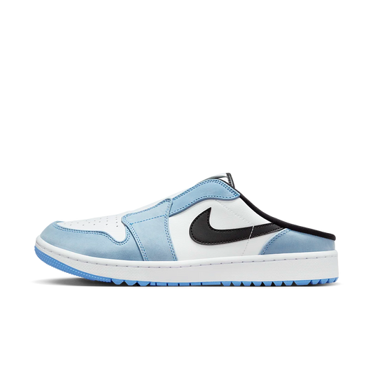 Overkicks - Air Jordan 1 Mule Golf University Blue (FJ1214-400) - vista lateral