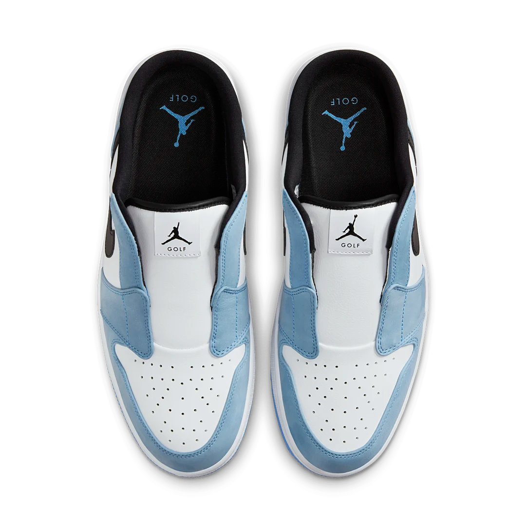 Overkicks - Air Jordan 1 Mule Golf University Blue (FJ1214-400) - par completo