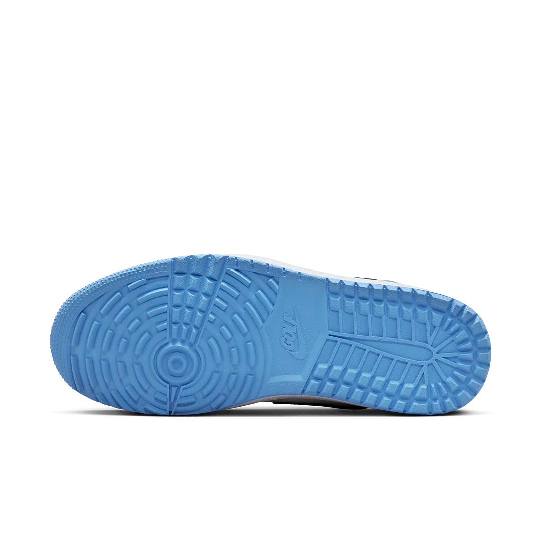 Overkicks - Air Jordan 1 Mule Golf University Blue (FJ1214-400) - detalle suela
