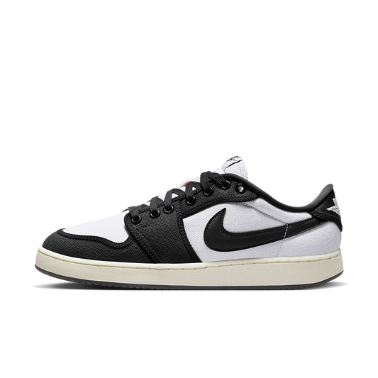 Overkicks - Air Jordan 1 Retro AJKO Low Black White (DX4981-100) - vista lateral