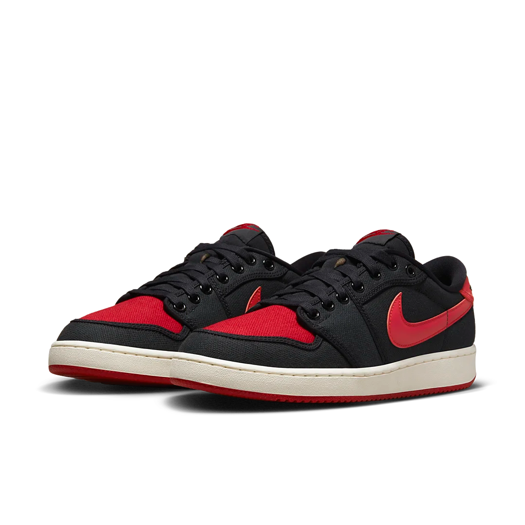 Overkicks - Air Jordan 1 Retro AJKO Low Bred (DX4981-006) - vista trasera