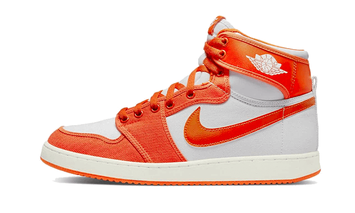 Overkicks - Air Jordan 1 Retro AJKO Rush Orange (DO5047-801) - vista lateral