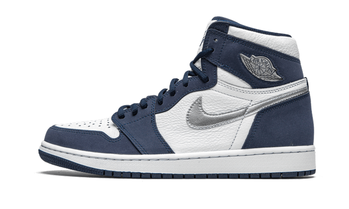 Overkicks - Air Jordan 1 Retro High CO.JP Midnight Navy (2020) (DC1788-100) - vista lateral