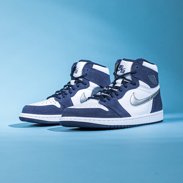 Overkicks - Air Jordan 1 Retro High CO.JP Midnight Navy (2020) (DC1788-100) - detalle talón