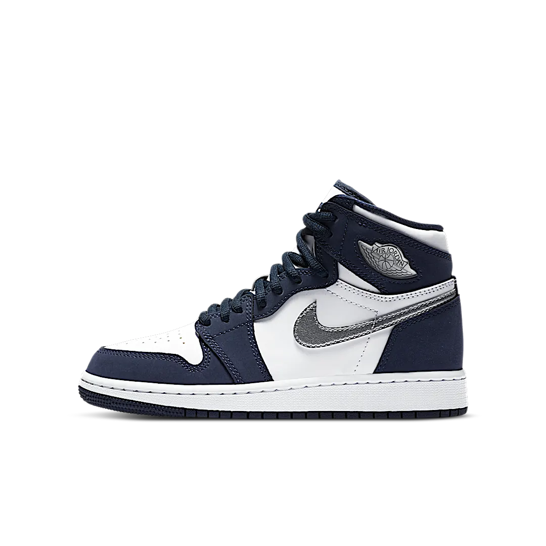 Overkicks - Air Jordan 1 Retro High CO Japan Midnight Navy (GS) (575441-141) - vista lateral