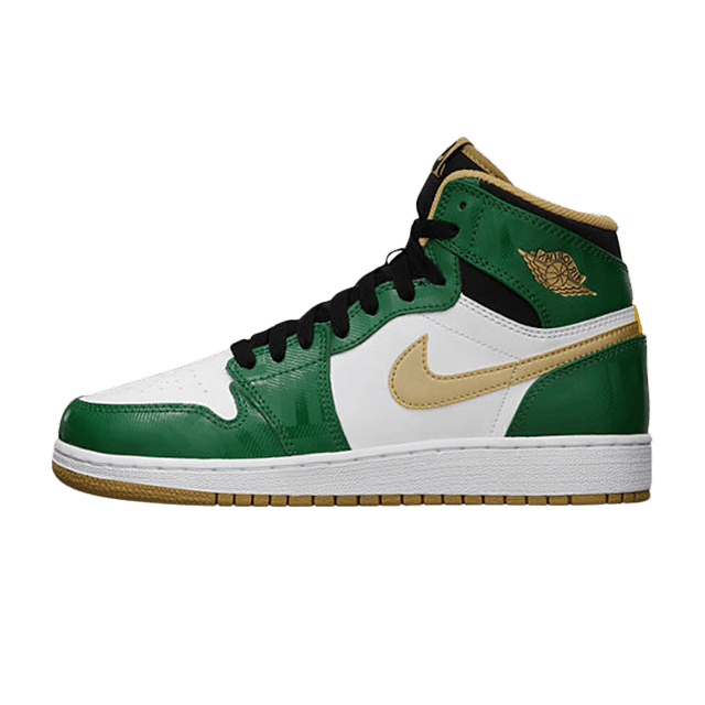Overkicks - Air Jordan 1 Retro High Celtics (GS) (575441-315) - vista lateral