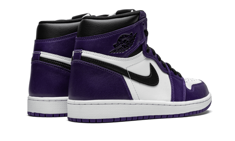 Overkicks - Air Jordan 1 Retro High Court Purple White (555088-500 / 575441-500) - par completo