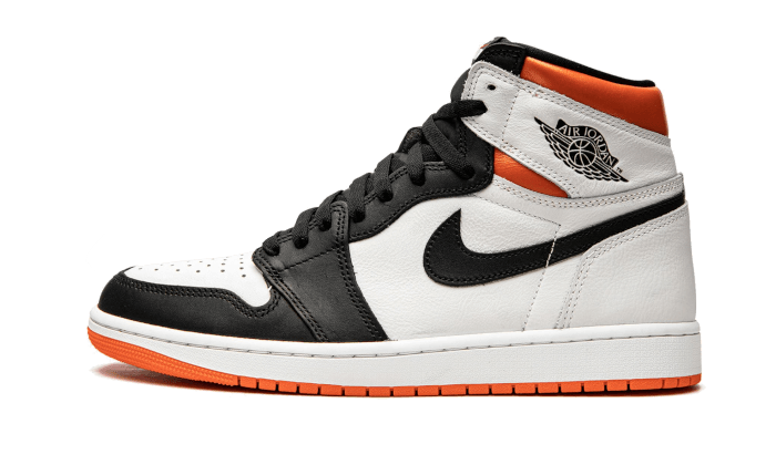 Overkicks - Air Jordan 1 Retro High Electro Orange (555088-180) - vista lateral