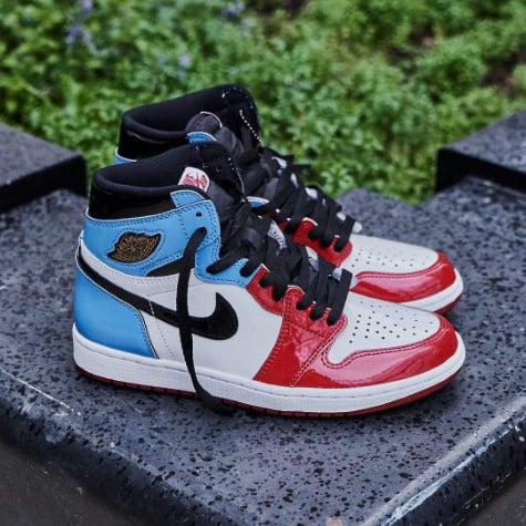 Overkicks - Air Jordan 1 Retro High Fearless UNC Chicago (CK5666-100) - detalle lateral interior