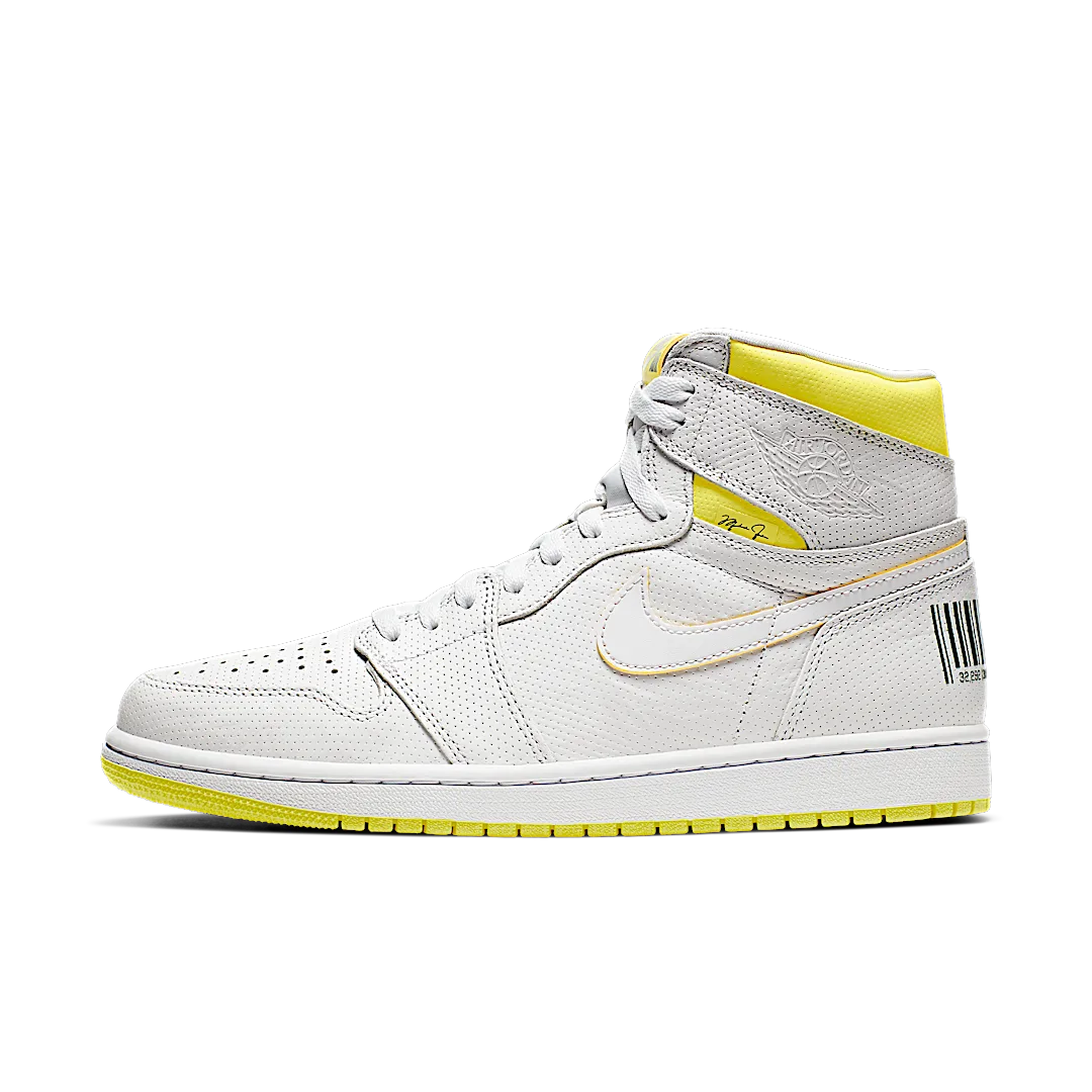 Overkicks - Air Jordan 1 Retro High First Class Flight (555088-170) - vista lateral