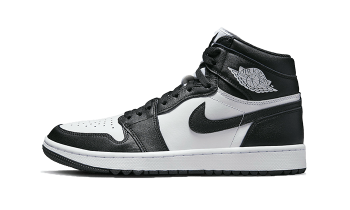Overkicks - Air Jordan 1 Retro High Golf Black White (DQ0660-101) - vista lateral