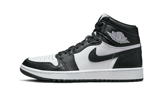 Overkicks - Air Jordan 1 Retro High Golf Black White (DQ0660-101) - vista lateral