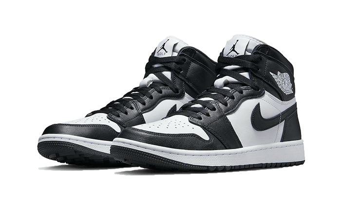 Overkicks - Air Jordan 1 Retro High Golf Black White (DQ0660-101) - vista trasera