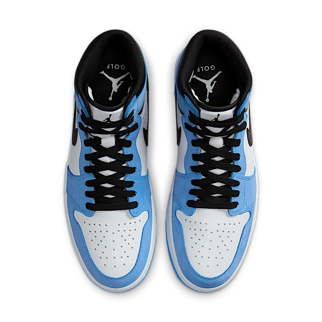 Overkicks - Air Jordan 1 Retro High Golf University Blue (DQ0660-400) - par completo
