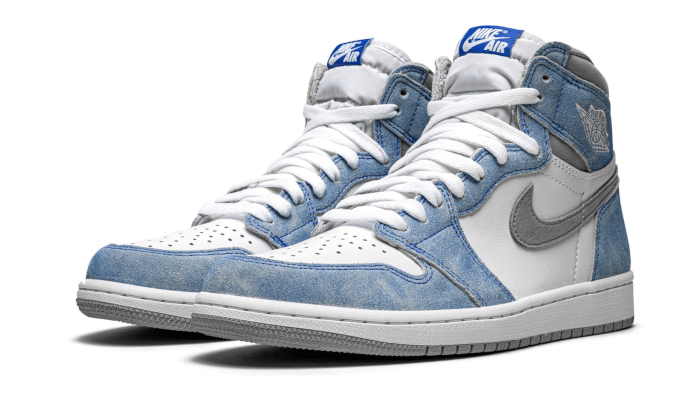Overkicks - Air Jordan 1 Retro High Hyper Royal Smoke Grey (GS) (575441-402) - imagen 2