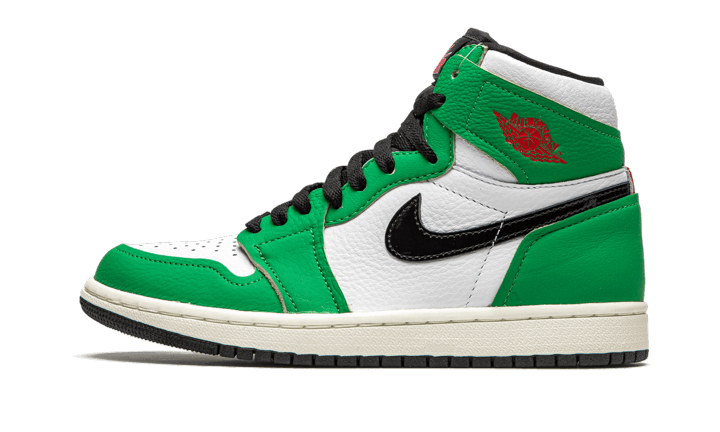 Overkicks - Air Jordan 1 Retro High Lucky Green (DB4612-300) - vista lateral