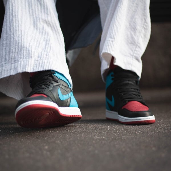 Overkicks - Air Jordan 1 Retro High NC to Chi (CD0461-046) - detalle lateral interior