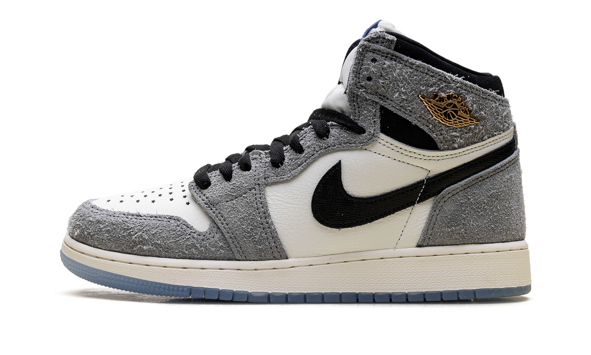 Overkicks - Air Jordan 1 Retro High OG All-Star Cool Grey (GS) (FD1437-003) - vista lateral