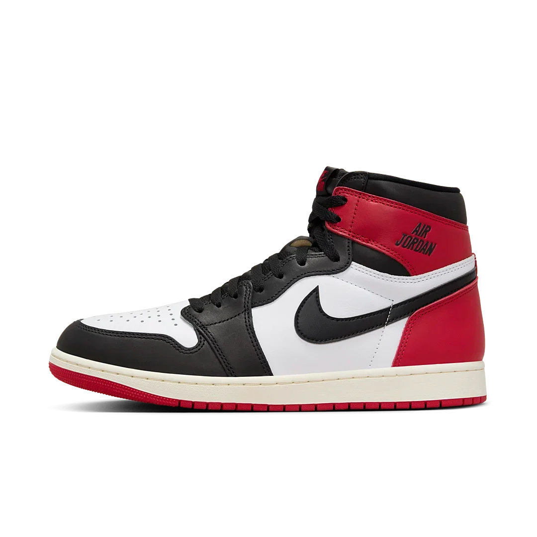 Overkicks - Air Jordan 1 Retro High OG Black Toe Reimagined (GS) (FD1437-106) - vista lateral