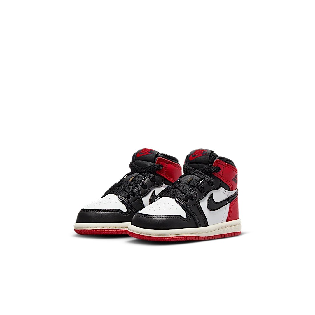 Overkicks - Air Jordan 1 Retro High OG Black Toe Reimagined (TD) (FD1413-106) - imagen 2