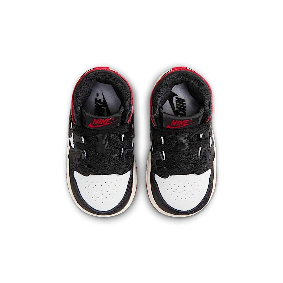 Overkicks - Air Jordan 1 Retro High OG Black Toe Reimagined (TD) (FD1413-106) - imagen 3