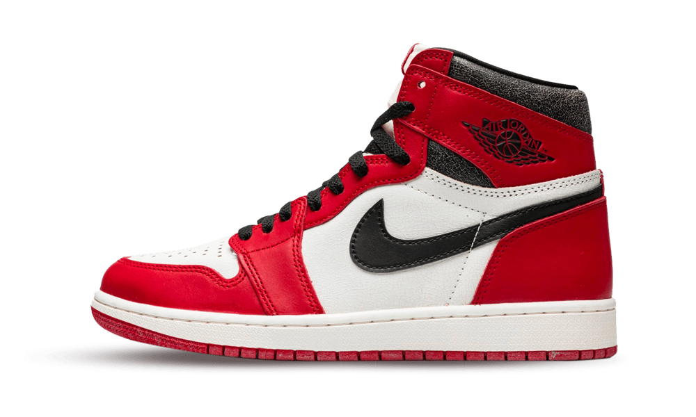 Overkicks - Air Jordan 1 Retro High OG Chicago Lost and Found (GS) (FD1437-612) - vista lateral