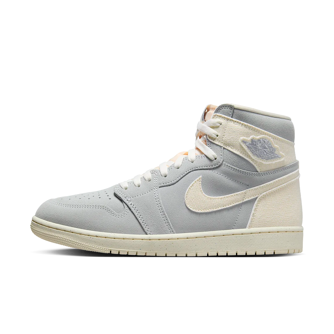 Overkicks - Air Jordan 1 Retro High OG Craft Ivory (FD8636-011) - vista lateral