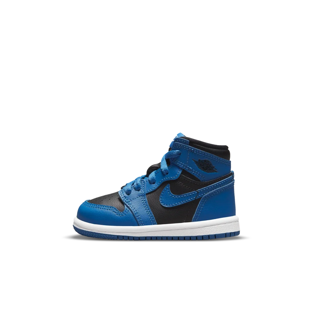 Overkicks - Air Jordan 1 Retro High OG Dark Marina Blue (TD) (AQ2665-404) - vista lateral